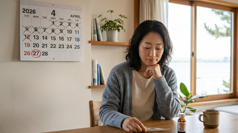 レイキヒーリング好転反応を起こしているイメージ(福岡)